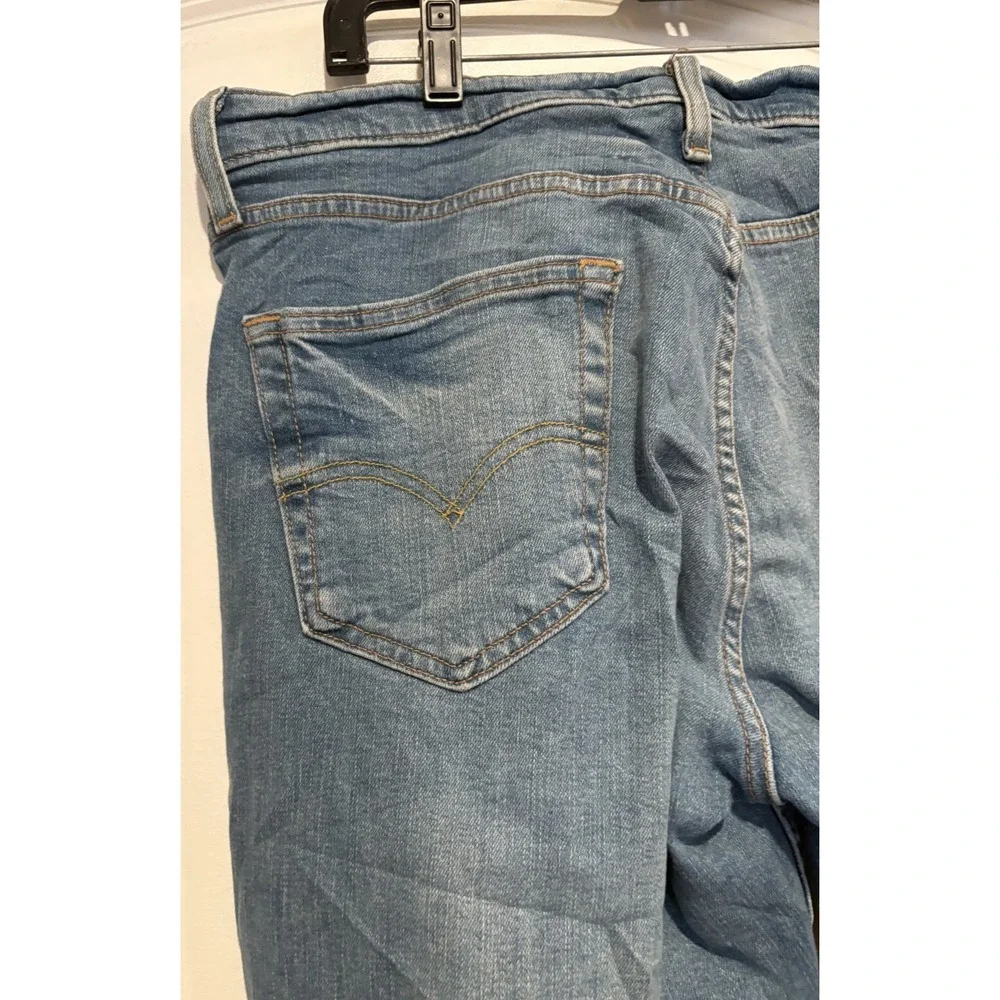 Levi's Mens 514 Straight Jeans W34 L32 Original Blue Regular Denim Pants
